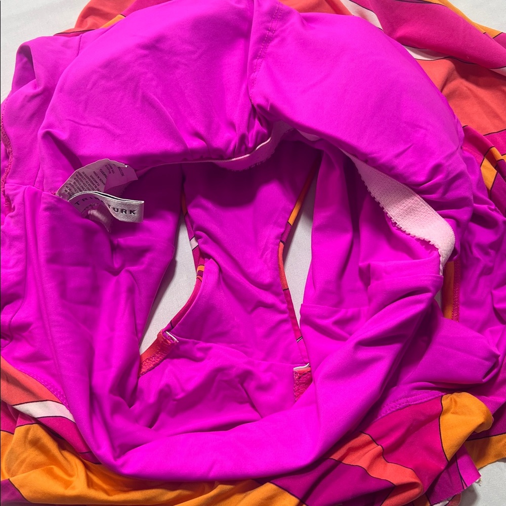 Trina Turk one piece swimsuit size 8 - Picture 5 of 9
